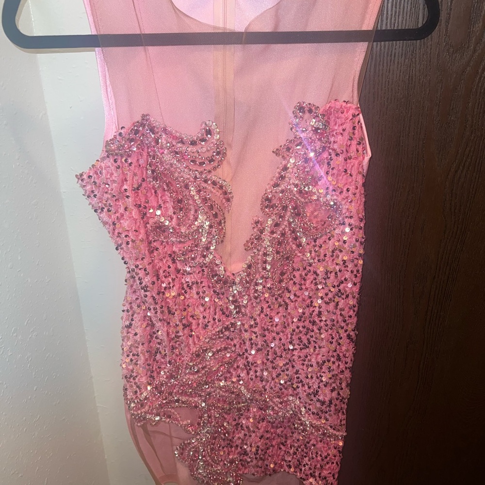 Pink dress